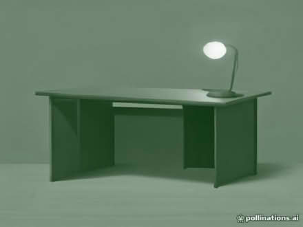 Photo of free dark wooden desk ca. 1,4m (St James's Park SW1P) #1