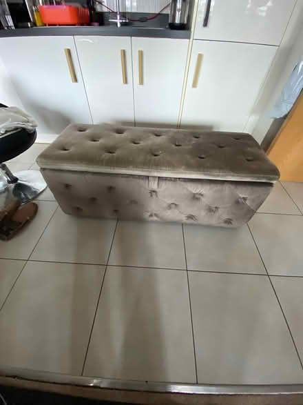 Photo of free Next Home Bedroom Velvet Ottoman (Barking IG11) #2