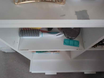 Photo of free White shelving/drawer unit (Hereford HR1) #3