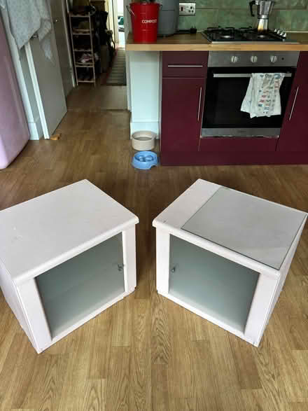 Photo of free Bed side tables pink bedside (BS3 1jn) #3