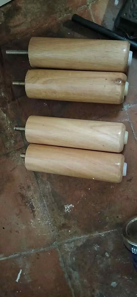 Photo of free 4 x furniture legs (Ramsgate CT11) #1