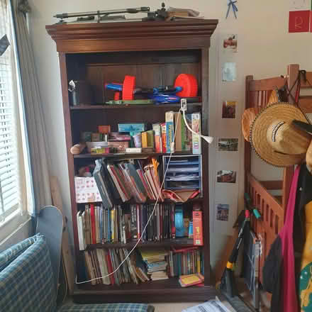 Photo of free Wooden Shelving Unit (Portslade BN41) #1