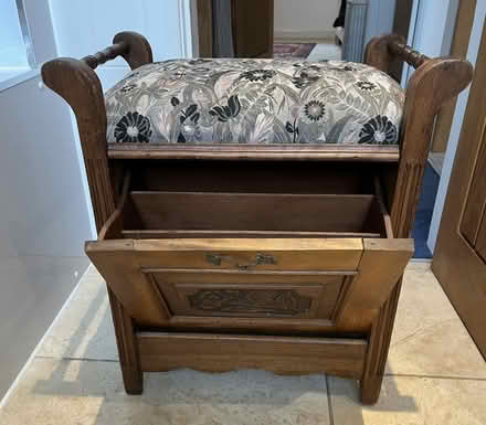 Photo of free Carved Piano Stool (Whalley BB7) #2