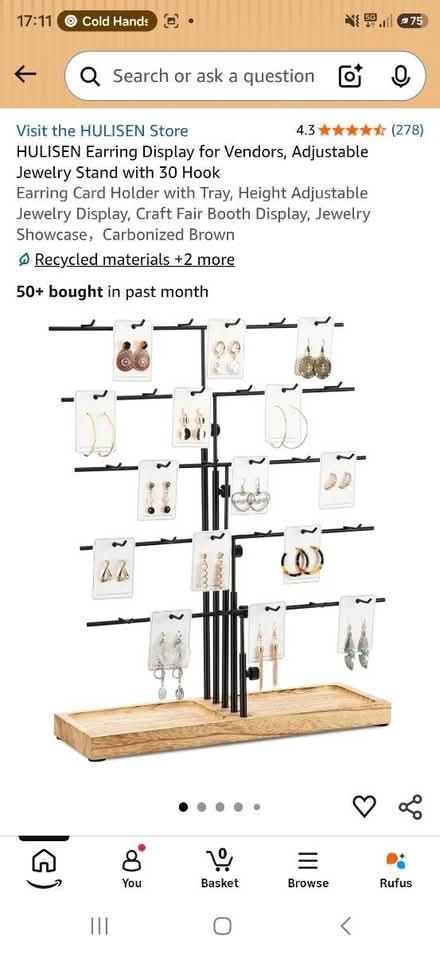 Photo of Jewellery display stands (Blyth ne24) #1