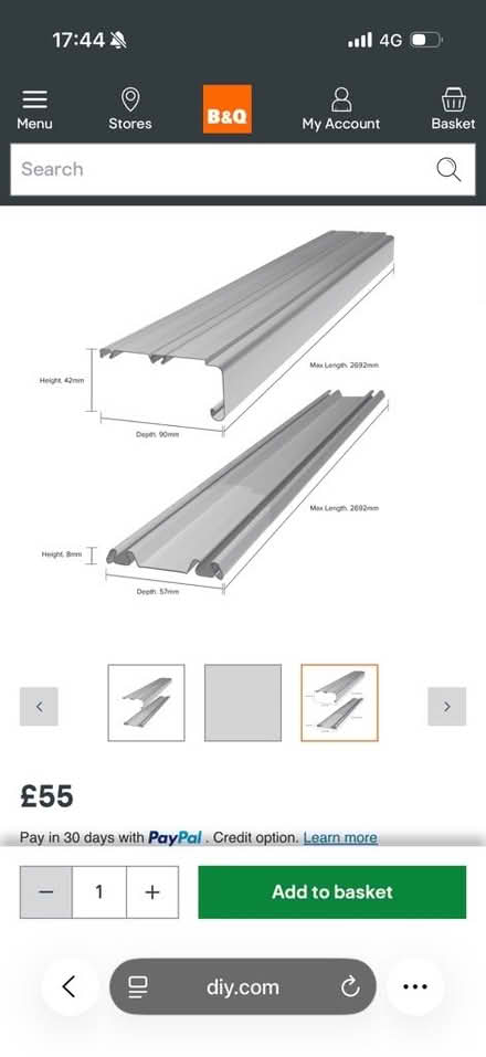 Photo of free Sliding Wardrobe Doors (Clowne S43) #3