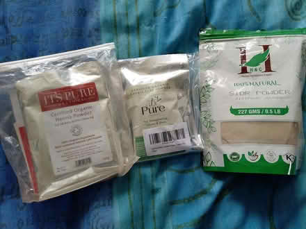 Photo of free Herbal hair care powders (Biggleswade SG18) #1