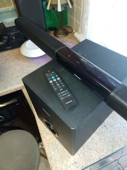 Photo of free Philips soundbar and Subwoofer. (Biggar ML12) #2