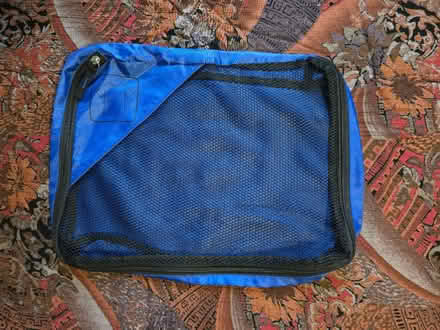 Photo of free Blue Mesh Zip Bag (West 7th) #1