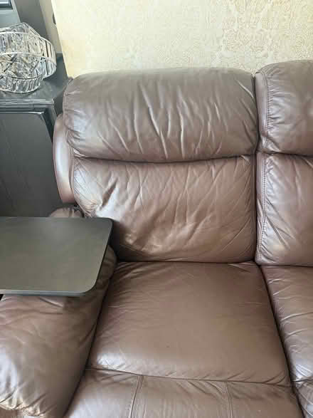 Photo of free Faux Leather sofa (DE15 9rg) #3