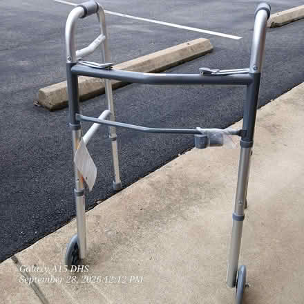 Photo of free new aluminum walker (Leesburg va) #2