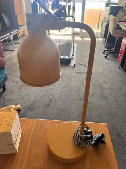 Photo of free Yellow table lamp (Kingsway Court. BN3) #1