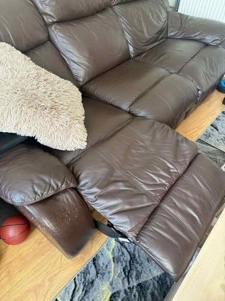 Photo of free Faux Leather sofa (DE15 9rg) #4