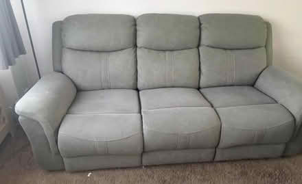 Photo of free 3-Seater Manual Recliner Sofa (Ss8 9RF) #1