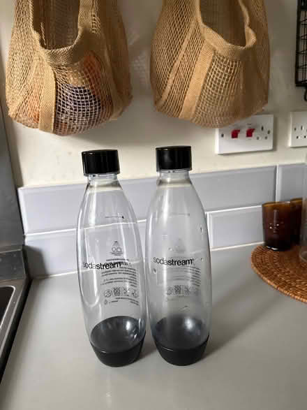 Photo of free Soda stream bottles x2 (Barnes) #1
