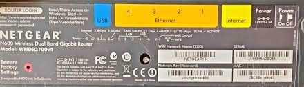 Photo of free etgNetgear N600 WNDR 3700 WIFI (Lansdale Hospital area) #3