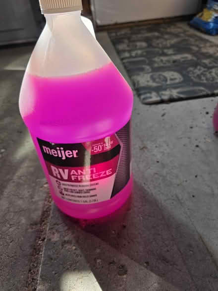 Photo of free RV antifreeze & 3 wick candle jars (Northeast) #1