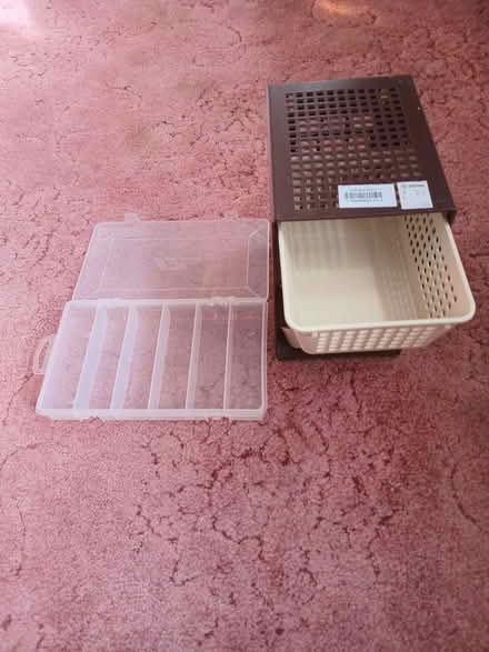 Photo of free Small drawers and plastic storage container (Eastbourne BN20) #2