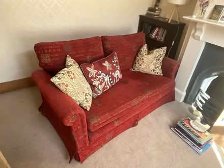 Photo of free Red sofas, good condition (York YO1) #1
