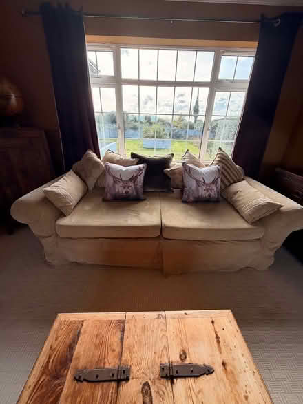 Photo of free Large Fabric Sofa (Ballinderreen) #1