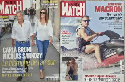 Photo of free Two recent Paris Match magazines (Bernardo & Iowa, Sunnyvale) #1