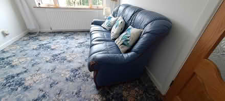 Photo of free leather sofa set (Dublin 5) #3