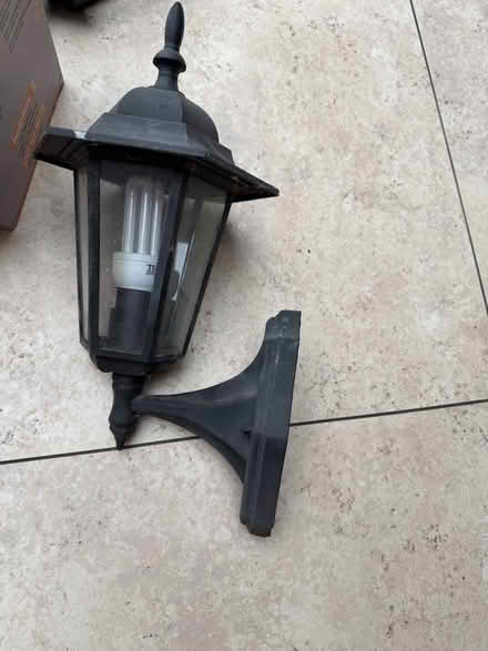 Photo of free Outside wall light used (Papplewick CP NG15) #1