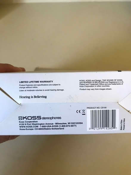 Photo of free Koss Headset (Berkeley SW) #2