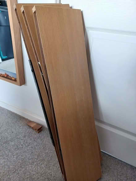Photo of free Wooden shelves and brackets (King's Hedges Ward CB4) #1