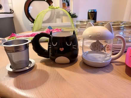 Photo of free Cat tea mugs, Stainless Tea Infuser (West Bridgford NG2) #1