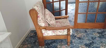 Photo of free 4 solid oak chairs (Dublin 5) #2