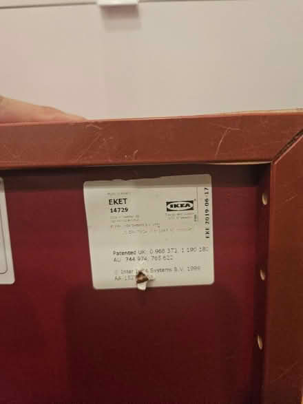 Photo of free IKEA wall cube (EKET) (Leslieville) #3