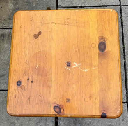 Photo of free Solid Pine Side Table (Heald Green SK8) #1