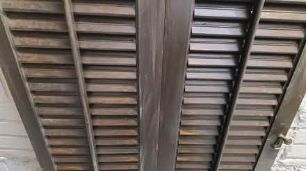 Photo of free Window shutters - wood (Lakeview - Addison & LakeShore) #2