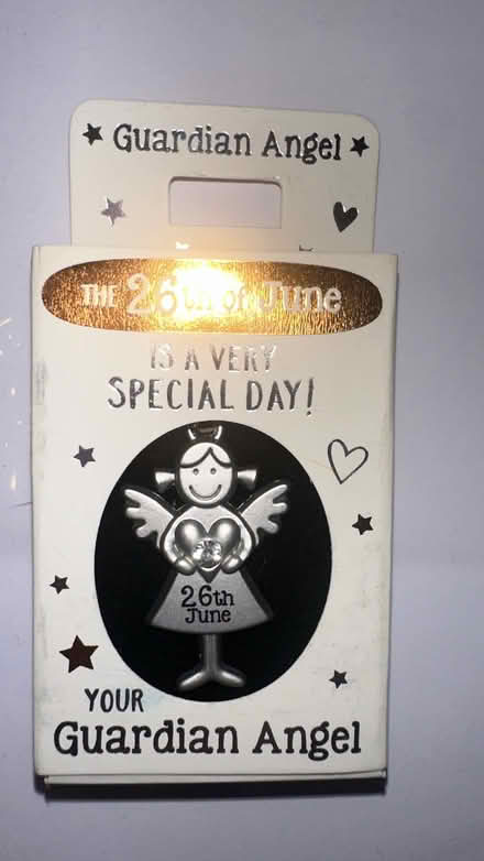 Photo of free 26th June guardian angel charm (Artane) #2