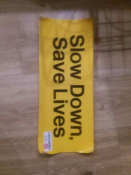 Photo of free Slow Down, Save Lives stickers for your wheelie bin (Penwortham PR1) #1