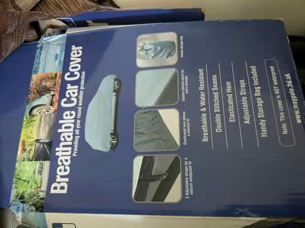 Photo of free Small/medium car cover - unused (N4 (Brownswood/Finsbury Park)) #2