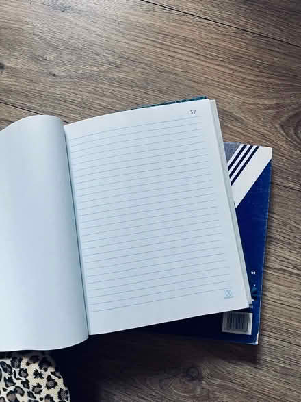 Photo of free 3 duplicate notebooks (lined) (Warden Hill GL51) #2