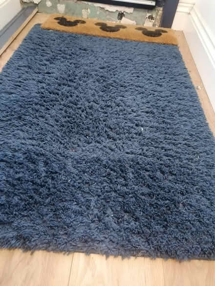 Photo of free Blue hallway mat (Knockhall DA9) #1