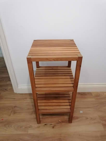 Photo of free Tall 3 level shelf (Knockhall DA9) #1