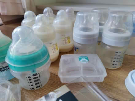 Photo of free Baby bottles, pump, etc (Longhill Road SE6) #4