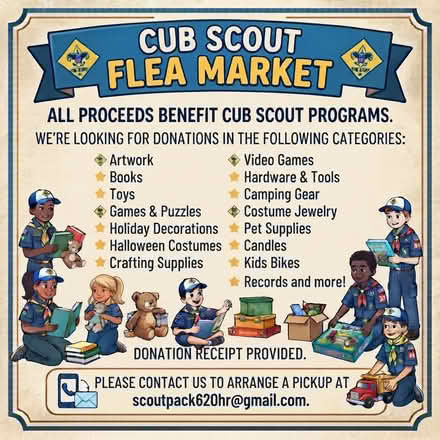 Photo of Flea Market Donations Sought (Highlands Ranch, CO) #1