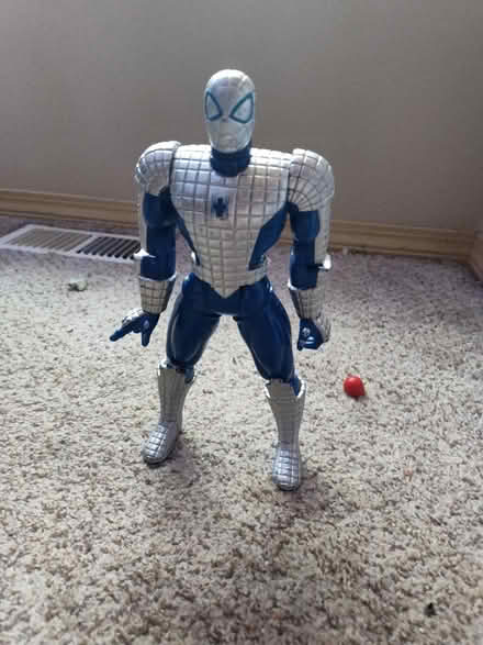 Photo of free Silver : Spider-Man action figure (Lacey WA) #2