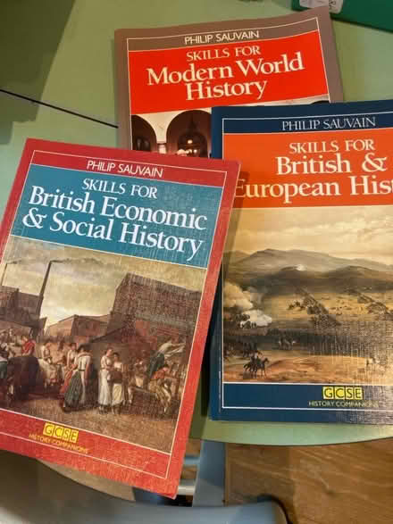 Photo of free Three History text books (Beauchief S8) #1