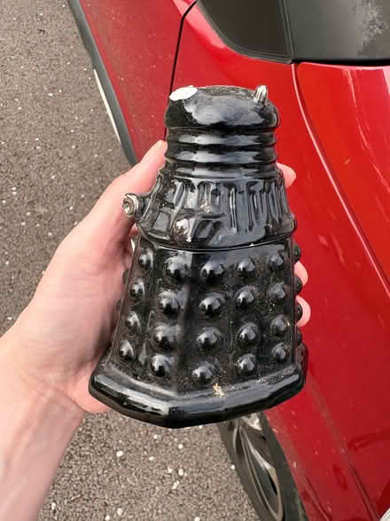 Photo of free Dalek egg cup - chipped (Sutton Pools OX14) #1