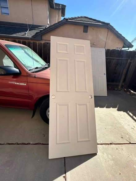 Photo of free manteca- 2 closet doors (Close to 120 and Main) #2