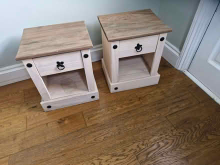 Photo of free Two pine bedside cupboards (Great Baddow CM2) #1