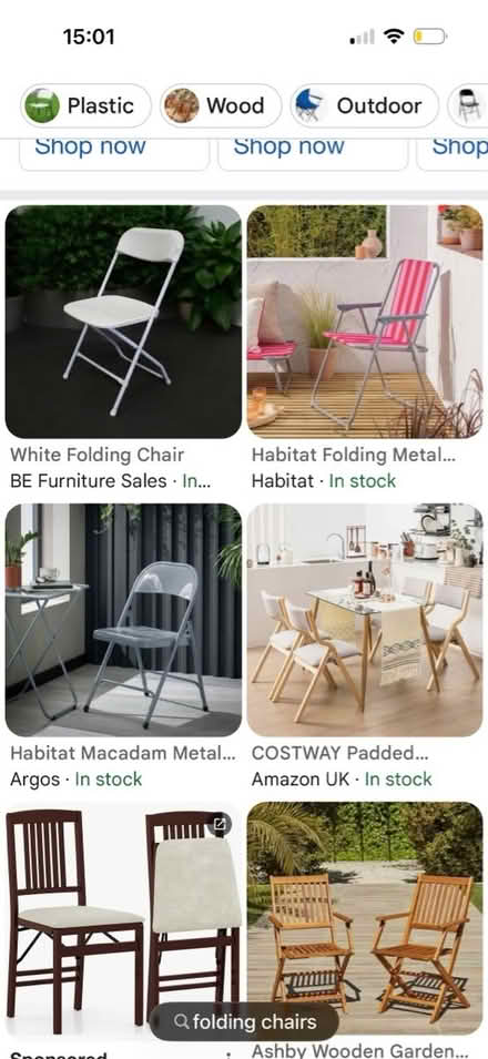 Photo of Folding chairs (Greater Leys OX4) #1