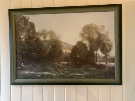 Photo of free Framed Impressionist Print (Stanford in the Vale SN7) #1