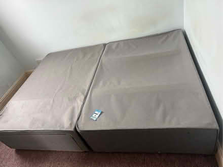 Photo of free Small double bed base 2 drawers (Purley CR8) #1