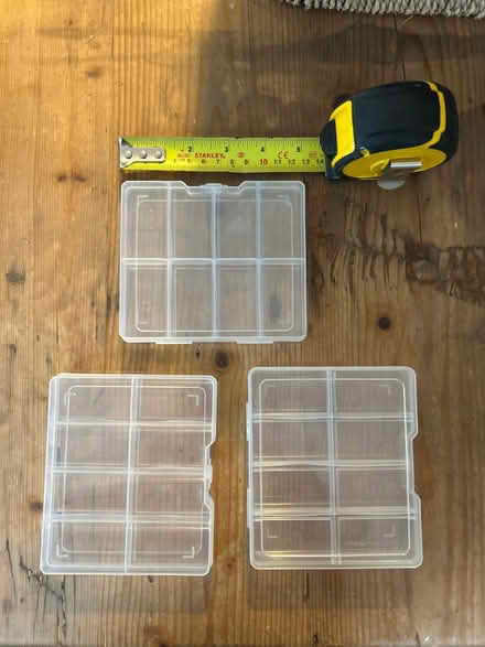 Photo of free Small divided storage boxes (Norton LD8) #1